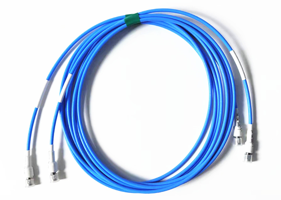 3000mm Länge Rf-Kabel vernickeln überzogenes Kabel Diameter=0.91mm 6GHz Flex402