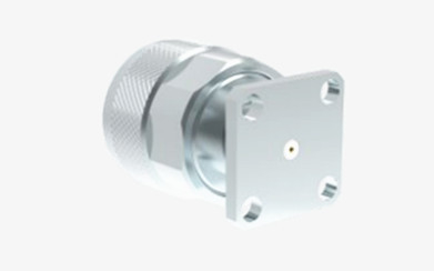 High Performance N Male Flange Mount Micro Strip RF Coaxial Connector
