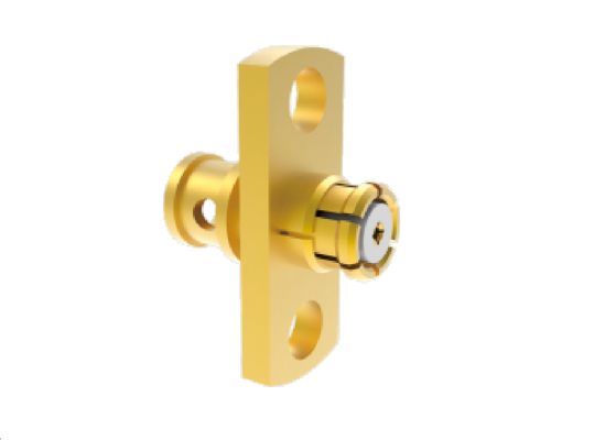 50Ω 18GHz SMP Jack 2 Hole Flange Aerospace RF Connectors Mating for CXN3506 Cable