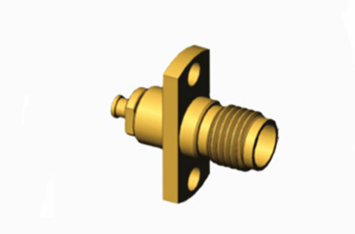 K2.92 Series Brass Material Female Cable Connector For 1#Semi-rigid / Flexible Cable