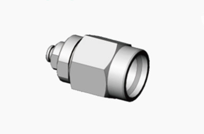K Type Straight RF Connector For UT-034 Cable With PTFE Insulator And Stainless Steel