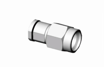 Waterproof K2.92mm Male Stainless Steel RF Coaxial Connector Plug with Passivated Plating