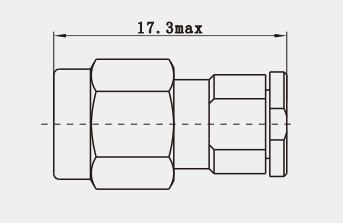 Reverse Polarity K2.92mm Female Stainless Steel RF Coaxial Connector