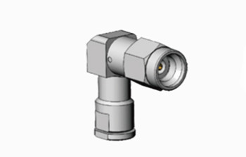 K Type Reverse Polarity Female Right Angle Stainless Steel RF Coaxial Connector