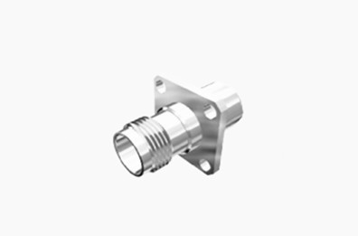 TNC Straight Female 4-hole Flange RF Coaxial Connector for SFF-50-1.5-1/SYV-50-2-1 Cable