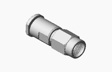 Reverse Polarity MSSM Female Stainless Steel RF Coaxial Connector
