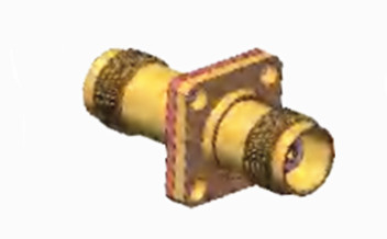 High Durability TNC Brass Hermeticity Straight Female to Female RF Coaxial Connector BeCu Contact Material