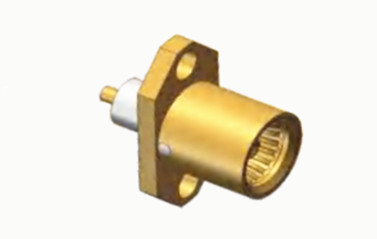 High Performance BMA Female  2-hole Flange  Brass RF Coaxial Connector
