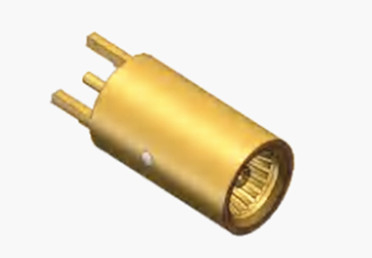 BMA Female Brass PCB Mount RF Coaxial Connector with Microstrip
