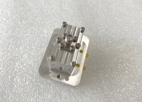 Waveguide to Coaxial Adapter with Waveguide Port WR112 (BJ84）to SMA Female Adapter End Lauch Frequency 6.57GHz~9.99GHz