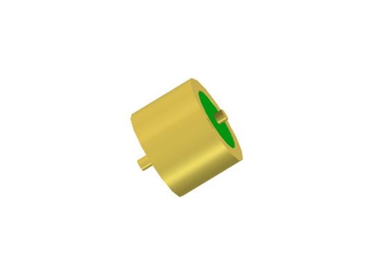 Single Pin RF 50 Ohm Glass To Metal Seal Connectors Hermetic JM3022-2-JHH