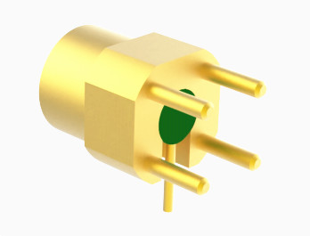 Mini-SMP/SSMP-Serie Männliche Rechteck Oberfläche Mount Kovar Pin PCB Lötfeder RF-Anschluss
