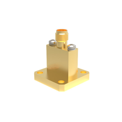 WR42 BJ220 bis K2.92mm Weibliche Endstartwellenleiter zum Koaxadapter 17.6GHz~26.7GHz K/BJ220-KFE7