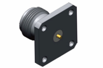4-Loch Flansche N-Serie weibliche RF-Koaxial für Kommunikationsanwendungen