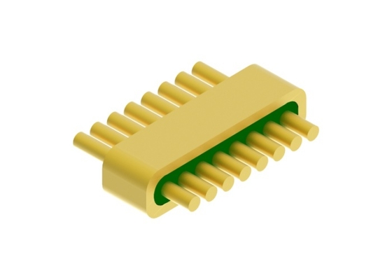 Kovar 4J29 8-Pin-Header-Steckverbinder hermetisch DC gerade geschnitten zum Löten MC-1766-JH