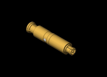 50Ω vergoldeter SMP-Buchse auf SSMP-Buchse SMP-auf-SSMP-Buchse HF-Koaxialadapter bis zu 40 GHz