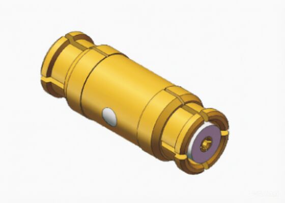 Kugeladapter SMP Stecker an SMP Stecker 50 Ohm gerade. Verschiedene Länge von Brett zu Brett. Für Präzisionsinstrumente.