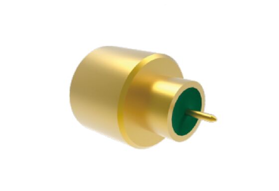 50Ω 40GHz hermetisch versiegelter SMP-Männlicher Steckverbinder für PCB-Lötungen Luft- und Raumfahrt-HF-Anschlüsse mit niedrigem IL