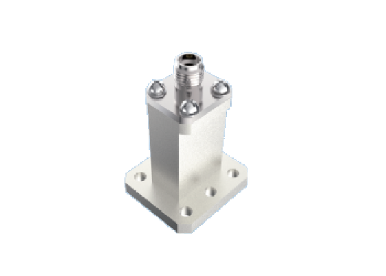 WR 51 Wellenleiter auf 2,92 mm K-Typ-Adapter Ku/K-Band 15 GHz ~ 22 GHz End-Launch-HF-Steckverbinder für die Luft- und Raumfahrt mit geringer Einfügungsdämpfung