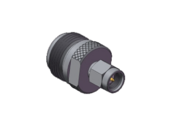 Hochwertiger Branchenstandard Straight-N-Type weiblicher Stecker zu SMA-Männlichem Stecker RF-Koaxialadapteranschluss bis zu 11 GHz