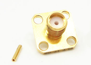 HF-Koaxialkabelanschlüsse, Lötanschluss, 50-Ohm-SMA-Buchse