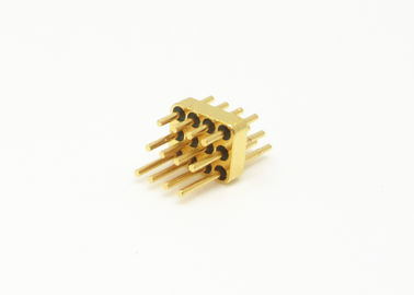 12 Pins Hermetische Glas-Metall-Siegelverbindungen Kovar 7052 Mehrspinn-Kopfungen JMC-173