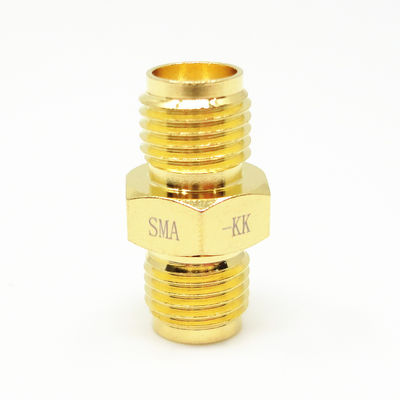 50 Ohm vergoldeter SMA-Gleichkörper-Koaksialadapter