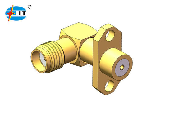 50Ohm 90 Grad-Mann zu weiblichem SMA-Verbindungsstück rechtwinklig