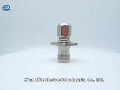 TNC Geradeweibchen 4-Loch-Flanzen-RF-Koaxialanschluss für Kabel SFF-50-1.5-1/SYV-50-2-1