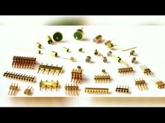 Hermetische Glas-Metall-Siegelverbindungen RF-Feedthroughs Multi-Pin-Header